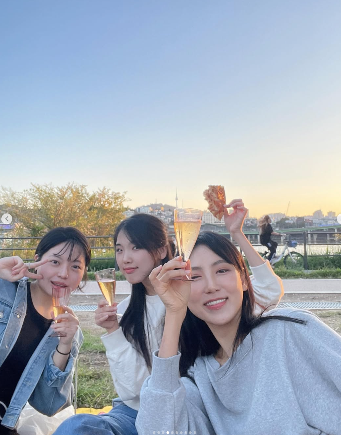 All team picnic at Han-River Park